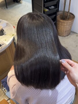 ロンド シャルム 吉祥寺(Lond charme) シアーカラー セミディ 髪質改善 縮毛矯正 ストレート