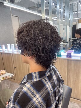 メンズサロン キング 梅田店(Men’s salon K!ng) 波巻きツイストスパイラルパーマ/フェザーパーマ/眉毛/メンズ