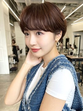 フォト 新宿(foto) ショート/チェリーブラウン/小顔