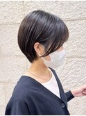 ショートボブ　顔まわりカット　京都美容室　進詩織
