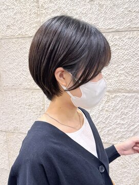 ハピネス 河原町店(Happiness) ショートボブ　顔まわりカット　京都美容室　進詩織