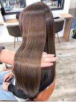 ヘアサロン エフ 渋谷(F)&nbsp;#アッシュブラウン　#ミルクティーベージュ　#艶カラー