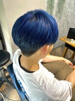 マーレ(MARLE./)&nbsp;存在感◎ブルーマッシュスタイル