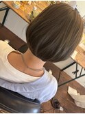 丸みミニボブ