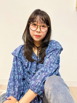 エミュ 天文館店(eMu) ミディアムレイヤーカット