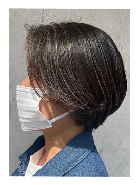 ヘイハッピー ヘアーラウンジ(HEY HAPPY hair lounge) 白髪ぼかしハイライト