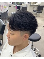 リベル(LIBER)&nbsp;フェザーパーマ[八王子駅/メンズカット/メンズパーマ］