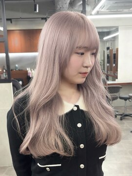 ニコ トウキョウ 渋谷(nico TOKYO) ミルクティーベージュ/髪質改善/ダブルカラー/ケアブリーチ/20代