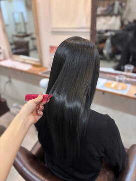 エトワール(Etoile HAIR SALON) 髪質改善縮毛矯正　黒髪