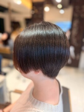 ヘアリゾート粋 ティガ 池袋店(tiga) ショート/デザインカット/ナチュラルブラウン