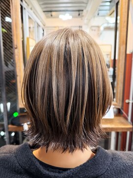 ルーファス 恵比寿 渋谷(Ruufus) 40代50代60代 人気白髪ぼかしカラー 2512