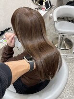 ラルム 新宿(LARME) 韓国ヘア/レイヤーカット/髪質改善/アッシュブラウン/新宿