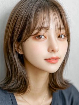 ミリィー(MILY)の写真/乾かすだけでスタイルが決まる、計算されたカットで忙しい朝の時間にゆとりと自信を与えます♪
