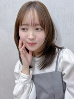 ガーデン 銀座(GARDEN)&nbsp;ミディアムレイヤー 顔まわり レイヤーカット 前髪