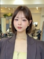 コート 表参道(Cote)&nbsp;Cote 美髪/オリーブベージュ/セミディ/カットレイヤーボブ