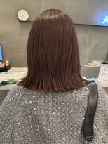 アトロ(Atoro)&nbsp;梅田/レイヤー/ボブ/暗めカラー/グレージュ/ニュアンスカラー