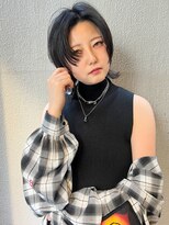 ラウンジ モリオ イケブクロ(Lounge MORIO Ikebukuro)&nbsp;【morio】綺麗でかっこいい黒髪ショート♪