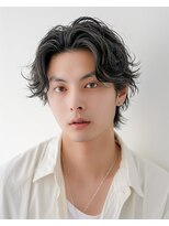 シアター 前橋(theater)&nbsp;束感黒髪ナチュラル人気流行センターパート韓国風