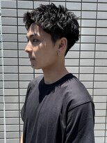 サンアタゴノット(san.atagonot) 直毛でも動くピンパーマ メンズパーマ メンズショート