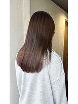 ヴィヒタ 川越 本川越(VIHTA.) ブリーチなしカラーココアブラウン川越本川越