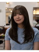 【吉富】グレージュ　レイヤーカット