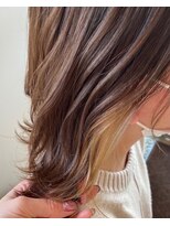 リミックスヘア(REMIX HAIR) earring color beige