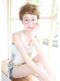 【Madu】大人可愛いハーフモデル風クリクリパーマ