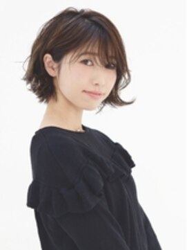 アース 高崎店(HAIR & MAKE EARTH) ニュアンスショートボブ【EARTH高崎】