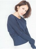 脱力系ボブ