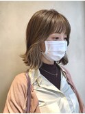 【NEWTON×川島】インナーカラー×ライトグレージュ♪