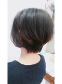 前下がりショートボブ