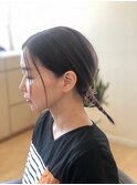 手抜きに見えないひとつ結び