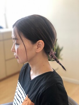 ケーフィール(HAIR PRODUCE K-feel) 手抜きに見えないひとつ結び