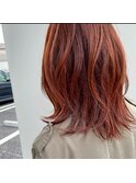 ピンク系ヘアカラー