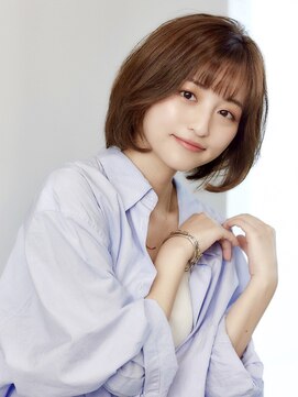 フォンズ(FONS) 大人かわいい丸みボブ　内巻きボブ　韓国ボブ　タンバルモリ