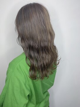 フロート 小阪店(float) シルキーベージュ_マロンベージュ Aラインボブ かきあげ