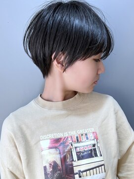 ラウンジ モリオ イケブクロ(Lounge MORIO Ikebukuro) 【morio池袋】丸みのあるショートグラデーション