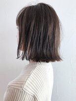 アイティーバイアルバム 松戸店(IT by ALBUM)&nbsp;シアグレージュ切りっぱなしボブ_ビタミンカラー_ba364521