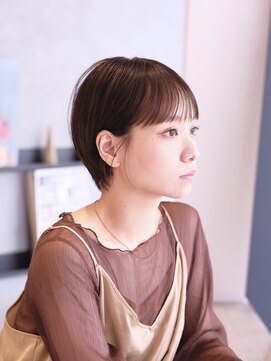 メゾンデエムスラッシュ センター北(Maison des M.SLASH) 大人ガーリー/透けバング/耳かけ/マッシュショート/センター北