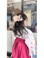 サンバイエム(#3/M) 卒業式着付け+ヘアセット