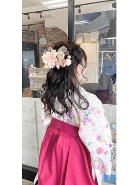 サンバイエム(#3/M) 卒業式着付け+ヘアセット