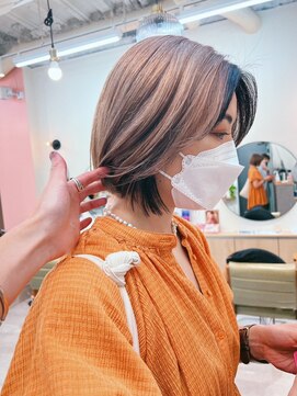 ロウバイレボ 柏(lou by revo) ショートボブ/ミニボブ/マッシュ/切りっぱなし/柏駅