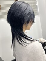 リス(LyS)&nbsp;クールなカラースタイルウルフ［国分寺　インナーカラー］