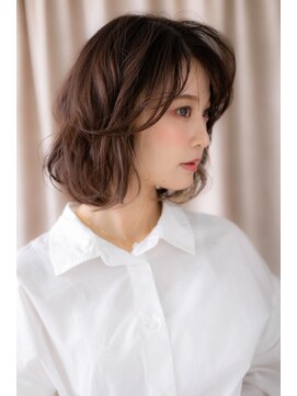 カバーヘア ブリス 志木南口駅前店(COVER HAIR bliss) バイカラー癖毛カット抜け感ふんわりカールZ志木10代20代30代