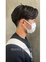 松本平太郎美容室 大宮店&nbsp;大宮メンズセンターパート　大宮カルマパーマ　×20代30代