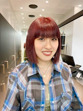 ロンドシエル 横浜(Lond ciel) オリーブグレー/レイヤーカット/黒髪/マロンベージュ/横浜