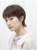 ショートウルフ　ウルフ　くびれヘア　恵比寿　松崎