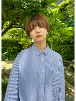 パーク(PAAQ) 【paaq田中智大】マッシュショート×オレンジカラー