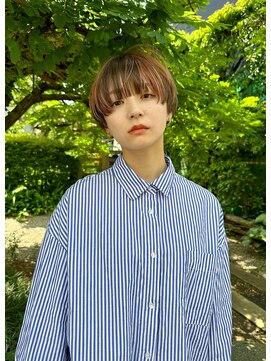 パーク(PAAQ) 【paaq田中智大】マッシュショート×オレンジカラー