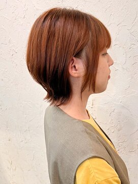 フロール(Flor) 【flor 戸塚】*大人ショート+オレンジベージュ*